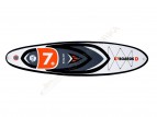 Надувная доска для SUP серфинга D7 Boards Active 11/15 карбон