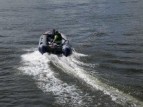Надувная лодка Флагман 420 (пиксельный камуфляж)